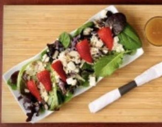 Strawberry Greek Salad.